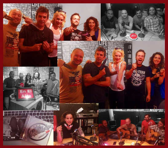 Encrudo y Miss Octubre en Companeros de Viaje (Rockola FM)